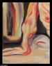Waiting for the moment by Maine artist champlin abstract expressionist figurative portrait nude
