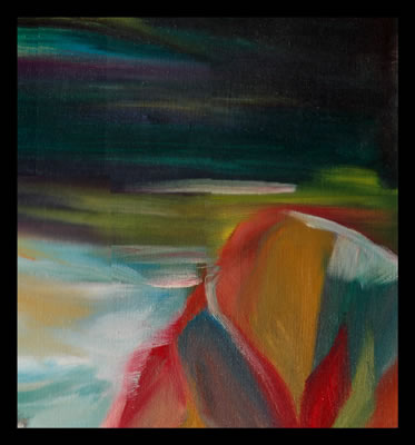 torrent of the sea by champlin seascape coastal maine artist